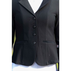 Giacca da concorso HKM Crystal Nero