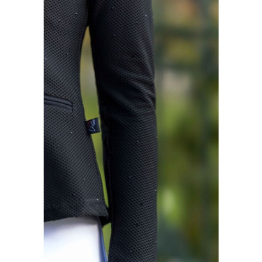 Giacca da concorso HKM Crystal Nero