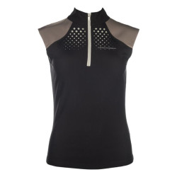 Top funzionale HKM Amalfi Nero / talpa