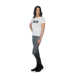 Maglietta HKM Mirror Bianco Maglietta HKM Mirror Bianco