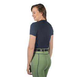 T-shirt equitazione HKM Mirror in cotone traspirante T-shirt equitazione HKM Mirror in cotone traspirante