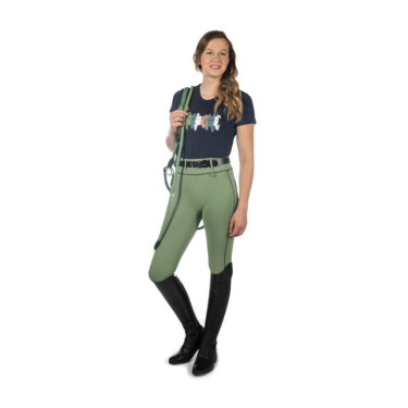 T-shirt equitazione HKM Mirror in cotone traspirante T-shirt equitazione HKM Mirror in cotone traspirante