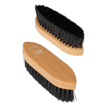 Set di toelettatura HKM in legno Hobby Horsing Naturale Marrone