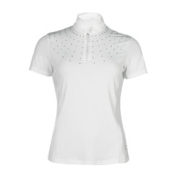 Polo da concorso equitazione donna HKM Skadi