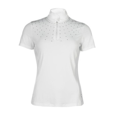 Polo da concorso equitazione donna HKM Skadi