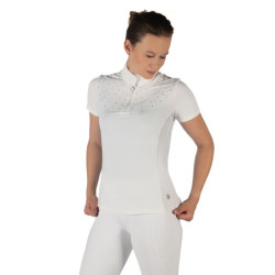 Polo da concorso equitazione donna HKM Skadi