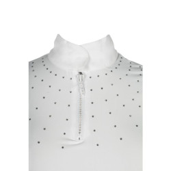 Polo da concorso equitazione donna HKM Skadi