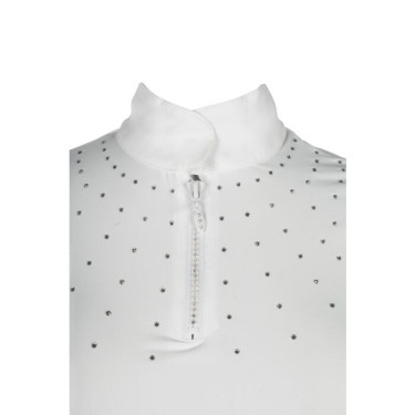 Polo da concorso equitazione donna HKM Skadi