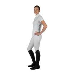 Polo da concorso equitazione donna HKM Skadi