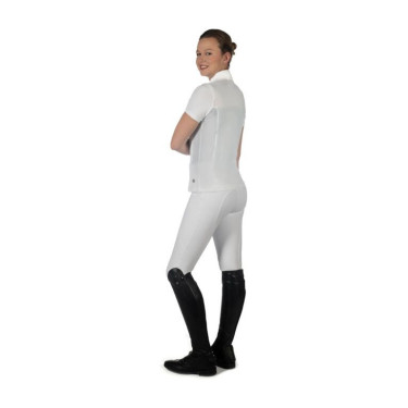 Polo da concorso equitazione donna HKM Skadi
