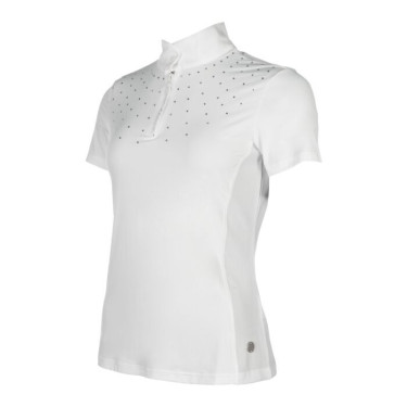 Polo da concorso equitazione donna HKM Skadi