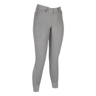 Pantaloni HKM Rosegold Sparkle Style 1/1 in silicone Grigio / oro rosa
