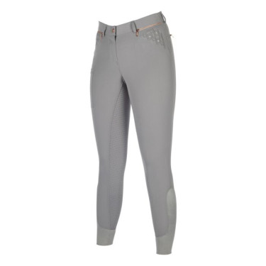 Pantaloni HKM Rosegold Sparkle Style 1/1 in silicone Grigio / oro rosa