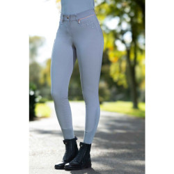 Pantaloni HKM Rosegold Sparkle Style 1/1 in silicone Grigio / oro rosa