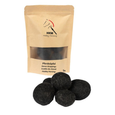 Crottin di cavallo HKM Hobby Horsing Marrone / nero