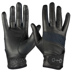 Guanti in pelle e mesh da donna Horze Guanti in pelle e mesh da donna Horze