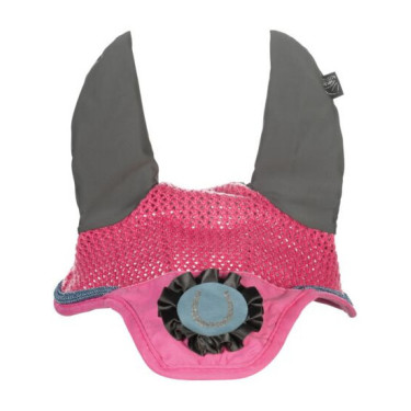 Cuffia antimosche pony Shetland HKM per equitazione Cuffia antimosche pony Shetland HKM per equitazione