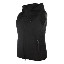 Gilet senza maniche riscaldato HKM High Temperature Style senza batteria Nero Gilet senza maniche riscaldato HKM High Temperature Style senza batteria Nero