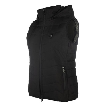 Gilet senza maniche riscaldato HKM High Temperature Style senza batteria Nero Gilet senza maniche riscaldato HKM High Temperature Style senza batteria Nero