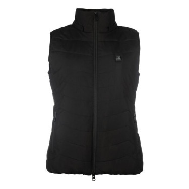 Gilet senza maniche riscaldato HKM High Temperature Style senza batteria Nero Gilet senza maniche riscaldato HKM High Temperature Style senza batteria Nero