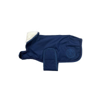 Cappotto impermeabile/pile per cane Gorla Flags & Cup Marina Blu marino