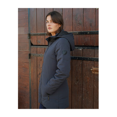 Parka trapuntata da donna Sarnen Flags & Cup