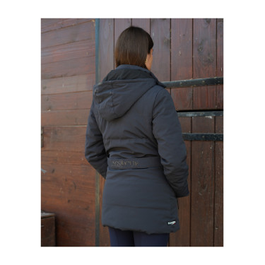 Parka trapuntata da donna Sarnen Flags & Cup