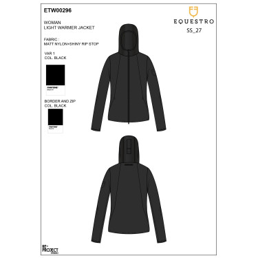 Giacca softshell equitazione donna Equestro Foldable