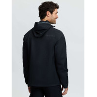 Giacca impermeabile leggera da uomo nera LeMieux Nero