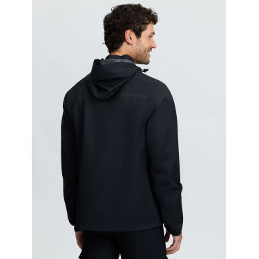Giacca impermeabile leggera da uomo nera LeMieux Nero