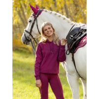 Felpa con cappuccio Eden Sparkle LeMieux Mora Bordeaux
