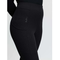 Young Rider Orla leggins effetto costina LeMieux Nero