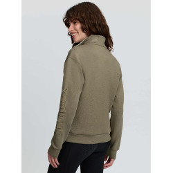 Sweat-shirt LeMieux à demi-zip col montant Scarlet Sweat-shirt LeMieux à demi-zip col montant Scarlet
