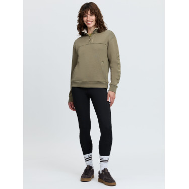 Sweat-shirt LeMieux à demi-zip col montant Scarlet Sweat-shirt LeMieux à demi-zip col montant Scarlet