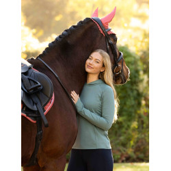 Haut technique à capuche Heidi LeMieux