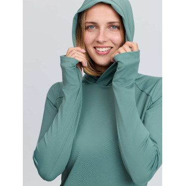 Haut technique à capuche Heidi LeMieux