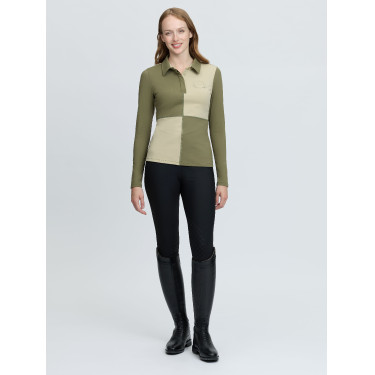 T-shirt technique LeMieux Rugby Harlequin femme