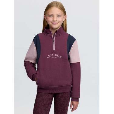 Maglia a mezza zip Viola Young Rider LeMieux