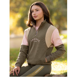 Maglia a mezza zip Viola Young Rider LeMieux