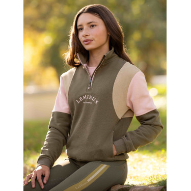 Maglia a mezza zip Viola Young Rider LeMieux