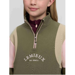 Maglia a mezza zip Viola Young Rider LeMieux