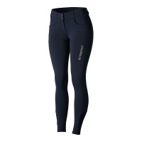 Pantaloni da equitazione con grip in silicone Meghan da donna B Vertigo Blu navy scuro Pantaloni da equitazione con grip in silicone Meghan da donna B Vertigo Blu navy scuro