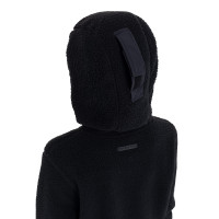 Felpa bambini unisex in pile teddy con zip e cappuccio Equestro