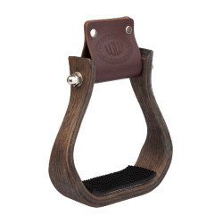 Staffa western in legno con panca antiscivolo in gomma Westwood