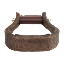 Staffa western in legno con panca antiscivolo in gomma Westwood