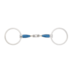 Filetto ad anelli in Sweet Iron con snodo doppio
