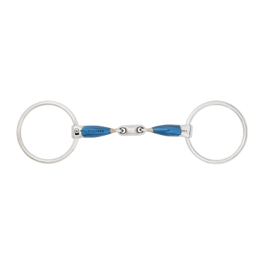 Filetto ad anelli in Sweet Iron con snodo doppio