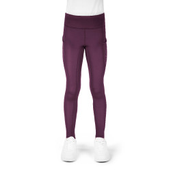 Leggings Equithème Neva Je t’aime bambino Prugna Viola