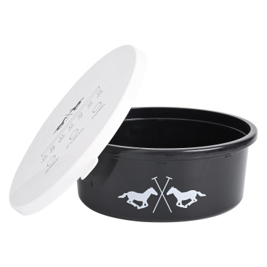 Secchio mangiatoia HV Polo Nena 8L Nero