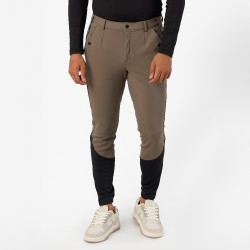 Pantaloni da equitazione Euro-Star Marcel FullGrip da uomo Tundra Marrone Pantaloni da equitazione Euro-Star Marcel FullGrip da uomo Tundra Marrone